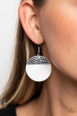 Earrings SHELL Out - White