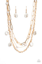 Load image into Gallery viewer, Necklaces Blissful Ballad - Gold Pearl N2426