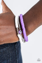 Load image into Gallery viewer, Bracelets EYE Have A Dream - Purple B2125