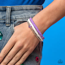 Load image into Gallery viewer, Bracelets EYE Have A Dream - Purple B2125