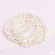 Load image into Gallery viewer, Bracelets Gossip PEARL - White B306