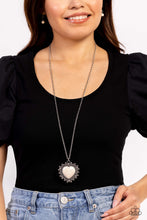 Load image into Gallery viewer, Necklaces Southwestern Sentiment - White VDAY V507