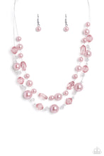 Load image into Gallery viewer, Necklaces Parisian Pearls - Pink N2394