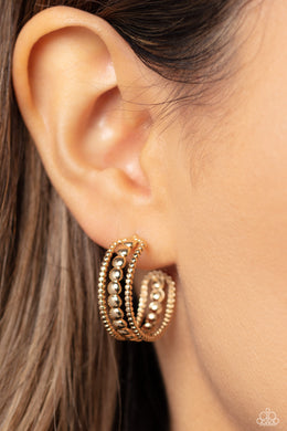 Earrings Dotted Darling - Gold Mini S111