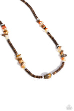 Load image into Gallery viewer, Urban Necklaces Stony Survivor - Brown UR75