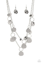 Load image into Gallery viewer, Necklaces Hammered Horizons - Silver