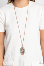 Load image into Gallery viewer, Necklaces Over the TEARDROP - Copper N2368