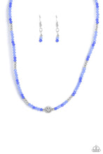 Load image into Gallery viewer, Necklace Beaming Bling - Blue N2127