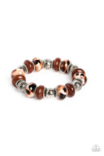 Load image into Gallery viewer, Necklaces Warped Whimsicality - Brown SETM
