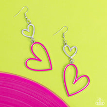 Load image into Gallery viewer, Earrings Pristine Pizzazz - Pink VDAY V151