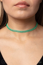 Load image into Gallery viewer, Necklace Grecian Grace - Green N2376