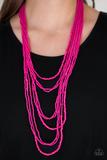 Necklace Totally Tonga - Pink N2220