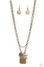 Load image into Gallery viewer, Necklaces Masterpiece in Progress - Brass Inspirational N453
