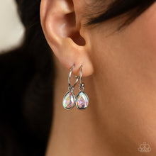 Load image into Gallery viewer, Earrings Teardrop Tassel - Multi MINI S101