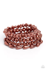 Load image into Gallery viewer, Bracelets Gossip PEARL - Brown B306