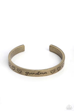 Load image into Gallery viewer, Bracelets A Grandmothers Love - Brass MDAY S159