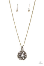 Load image into Gallery viewer, Necklaces Bewitching Brilliance - Brass N2286