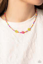 Load image into Gallery viewer, Necklaces Flower Power Pageant - Pink N2118