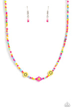 Load image into Gallery viewer, Necklaces Flower Power Pageant - Pink N2118