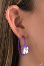 Load image into Gallery viewer, Earrings Call Me TRENDY - Purple E444