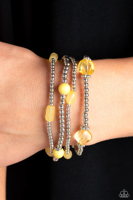 Bracelet Geometric Guru - Yellow