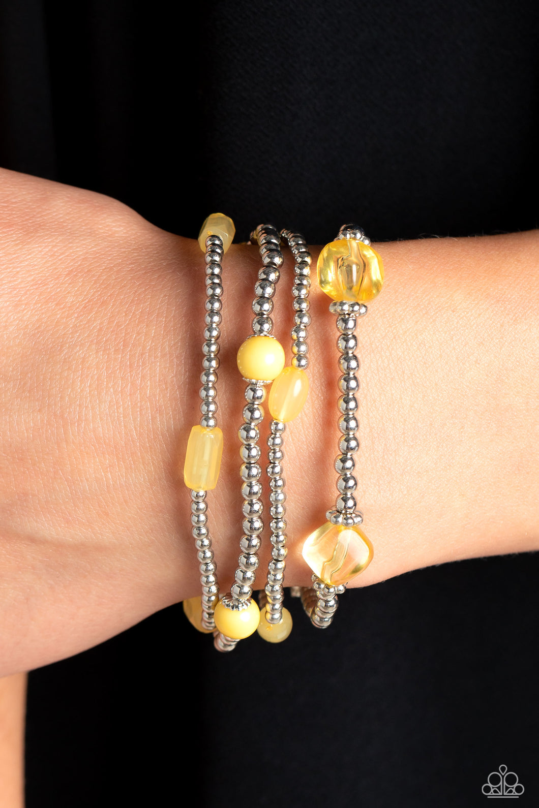 Bracelet Geometric Guru - Yellow