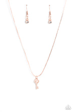 Load image into Gallery viewer, Necklaces LOVE-Locked - Rose Gold VDAY V112