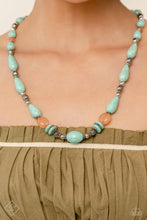 Load image into Gallery viewer, Necklaces and Earrings Nile River Redux - Blue SET N523
