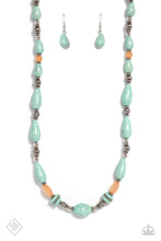 Load image into Gallery viewer, Necklaces and Earrings Nile River Redux - Blue SET N523