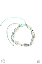 Load image into Gallery viewer, Urban Beachcomber Ballad - Green Anklets A3009