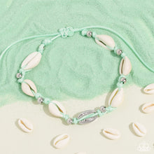 Load image into Gallery viewer, Urban Beachcomber Ballad - Green Anklets A3009