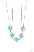 Load image into Gallery viewer, Necklaces Flora Fantasy - Blue N2084