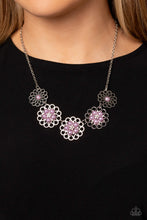 Load image into Gallery viewer, Necklaces Mandala Mosaic - Purple