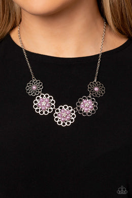 Necklaces Mandala Mosaic - Purple