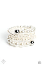 Load image into Gallery viewer, Bracelets Pleasing Pirouette - White B027
