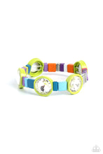 Load image into Gallery viewer, Bracelets Multicolored Madness - Green B283