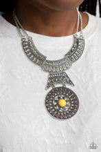 Load image into Gallery viewer, Necklaces Fetching Filigree - Yellow N2384