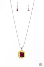 Load image into Gallery viewer, Necklace Emerald Energy - Multi Red N047
