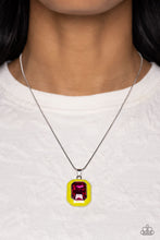 Load image into Gallery viewer, Necklace Emerald Energy - Multi Red N047