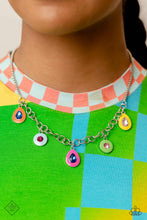 Load image into Gallery viewer, Necklaces and Earrings Colorblock Craze - Multi SET59