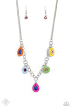 Load image into Gallery viewer, Necklaces and Earrings Colorblock Craze - Multi SET59
