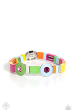 Load image into Gallery viewer, Bracelets Colorblock Cameo - Multi