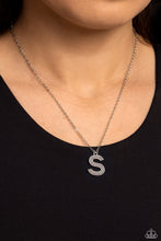 Load image into Gallery viewer, Necklaces Leave Your Initials - Silver - S