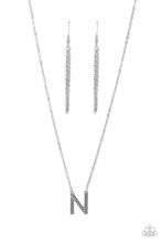 Load image into Gallery viewer, Necklaces Leave Your Initials - Silver - N