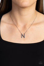 Load image into Gallery viewer, Necklaces Leave Your Initials - Silver - N