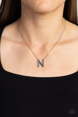 Necklaces Leave Your Initials - Silver - N