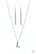 Load image into Gallery viewer, Necklaces Leave Your Initials - Silver - L