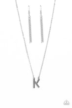 Load image into Gallery viewer, Necklaces Leave Your Initials - Silver - K
