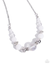 Load image into Gallery viewer, Necklaces Disco Date - White N2235