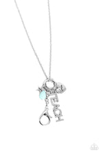 Load image into Gallery viewer, Necklaces School Teacher - Blue Lanyard